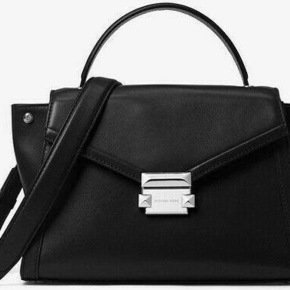 NWT Michael Kors Whitney Medium Leather Satchel - Picture 2 of 3